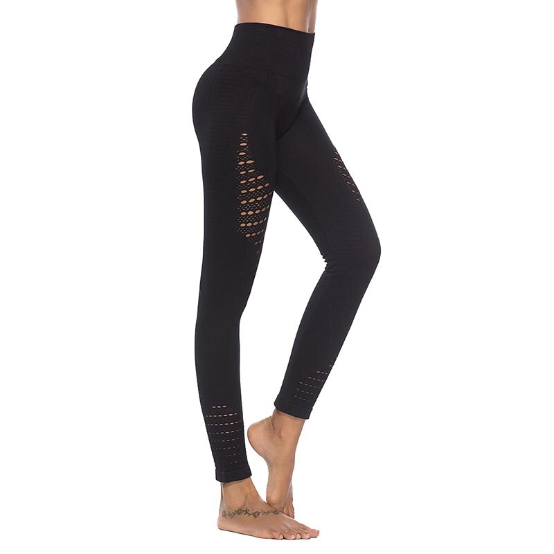 1 Pcs Women High Waist Seamless Yoga Pants Leggings Stretchy for Running Sports TC21